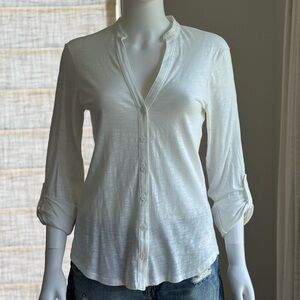 NWT Feel The Piece Button-Down Long Sleeve Top Size XS